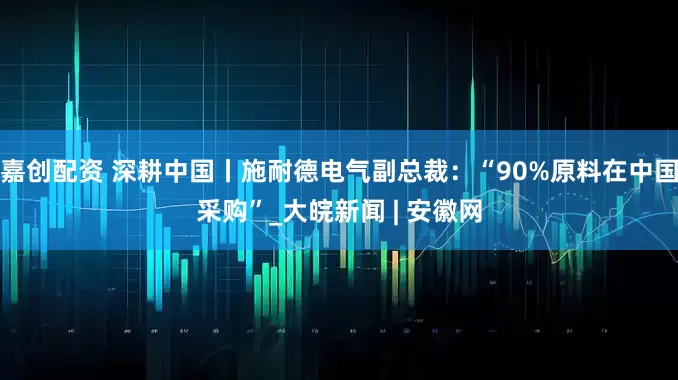 嘉创配资 深耕中国丨施耐德电气副总裁：“90%原料在中国采购”_大皖新闻 | 安徽网