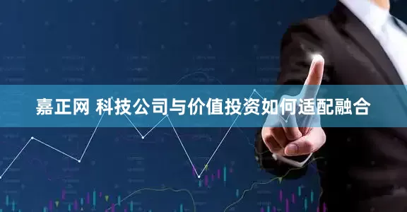 嘉正网 科技公司与价值投资如何适配融合